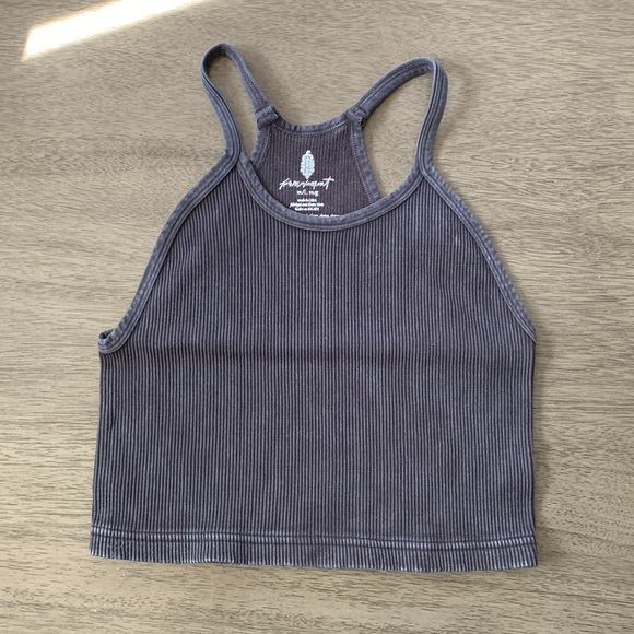 NWOT! FP Free People Movement Happiness Runs Crop Tank Sz M/L LAST ONE! - Picture 3 of 6